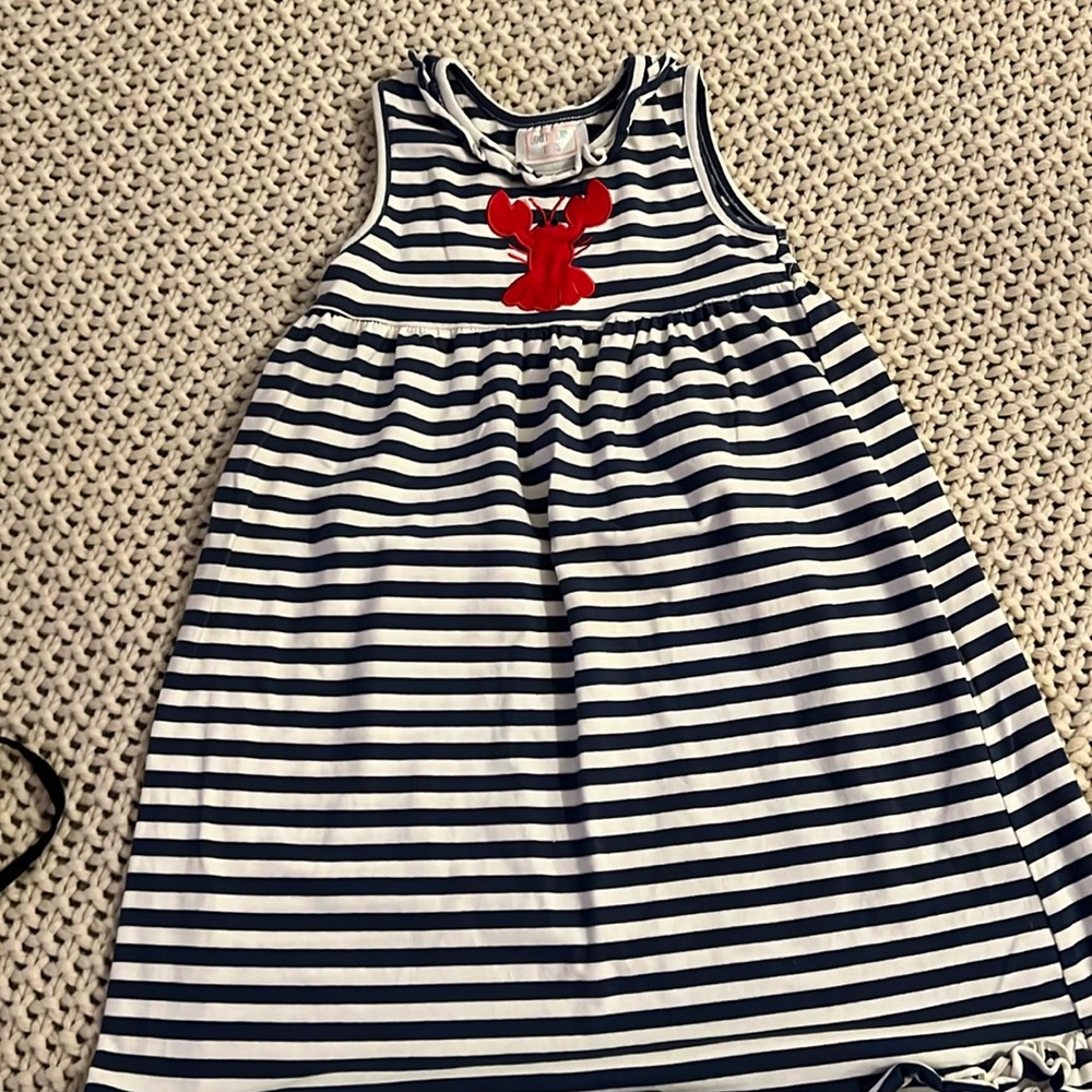 EUC nautical dress size 7